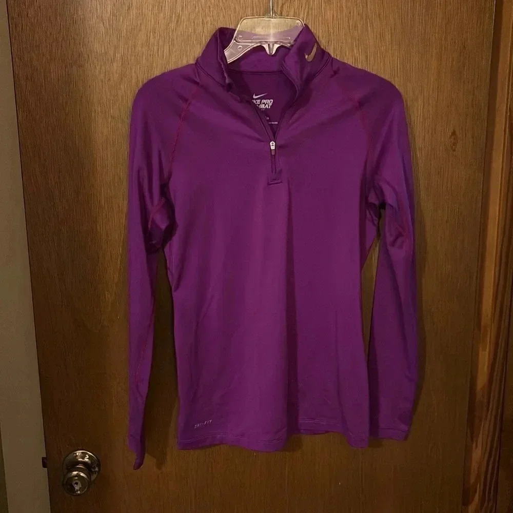 Nike Pro Combat Dri Fit Magenta Size S